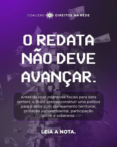 images Imagem da CDR (Coalizão Direitos na Rede)